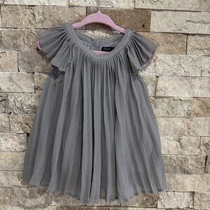 GAP Gray Kids Dress with Sparkle Details